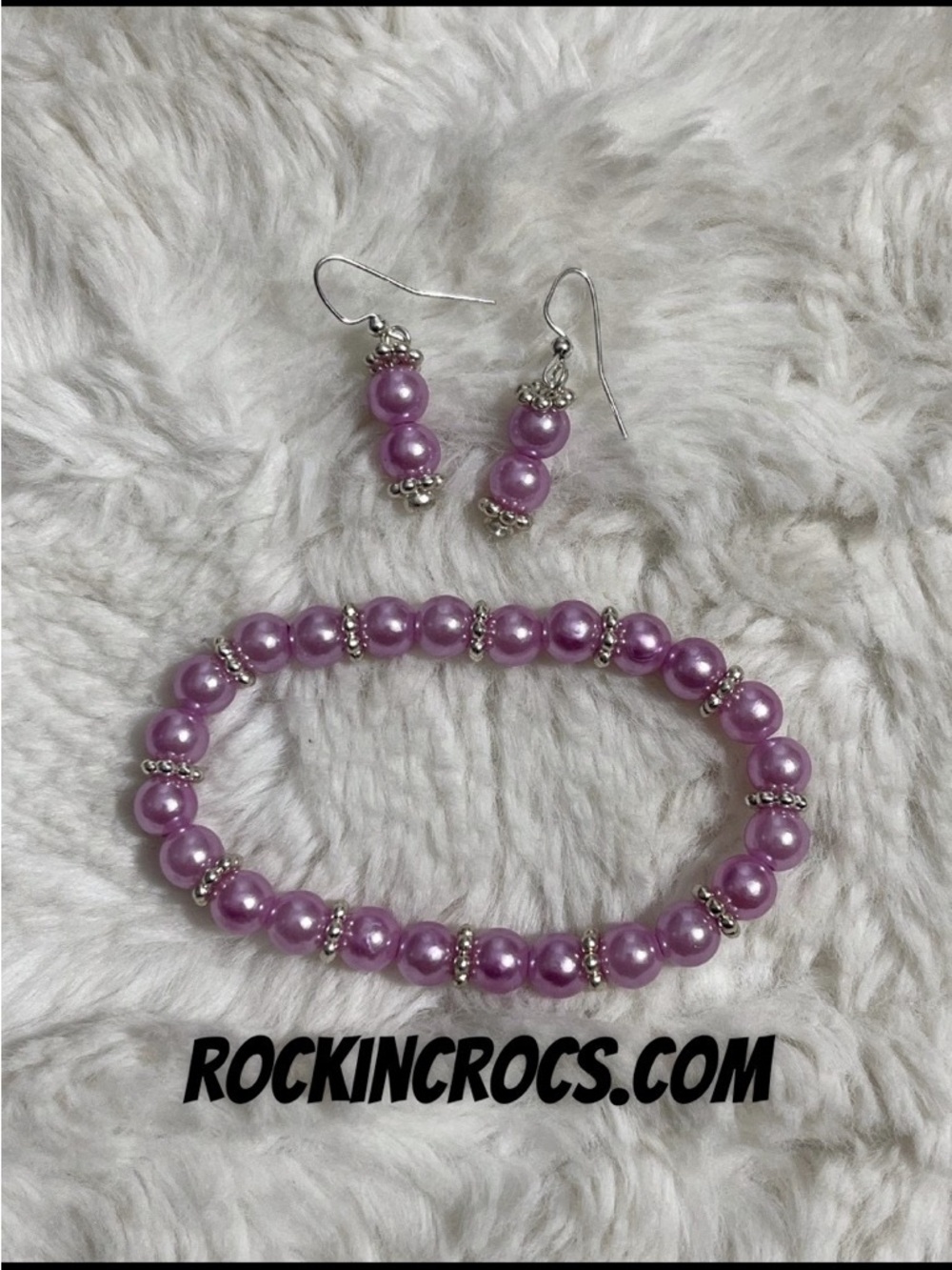 Amethyst Aura Whisper Bracelet Set